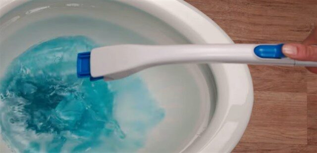 流せるトイレブラシ